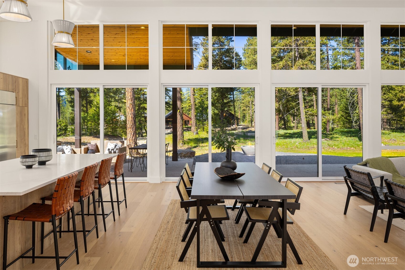 2010 Wanawish Loop Ronald, WA 98940 - Photo 9 of 28 a view of a dining room with furniture window and outside view