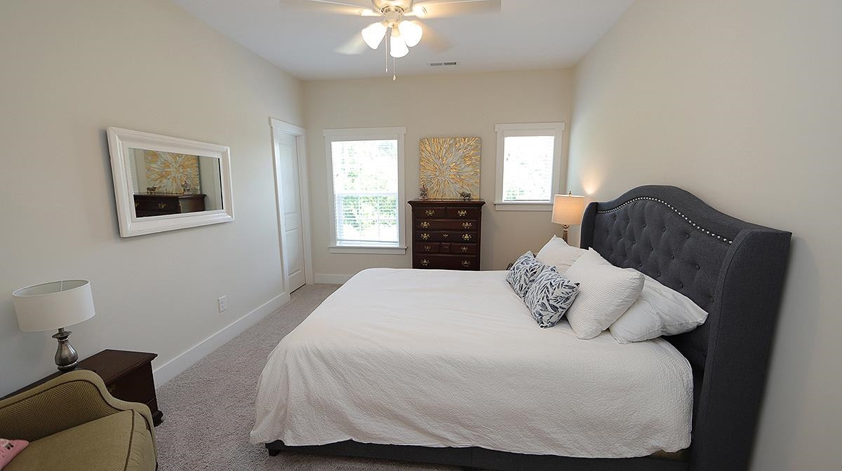 5526 Beardall Street Raleigh, NC 27616 - Photo 25 of 34 2nd Bedroom on 2nd floor with walk in closet. 2nd Bedroom