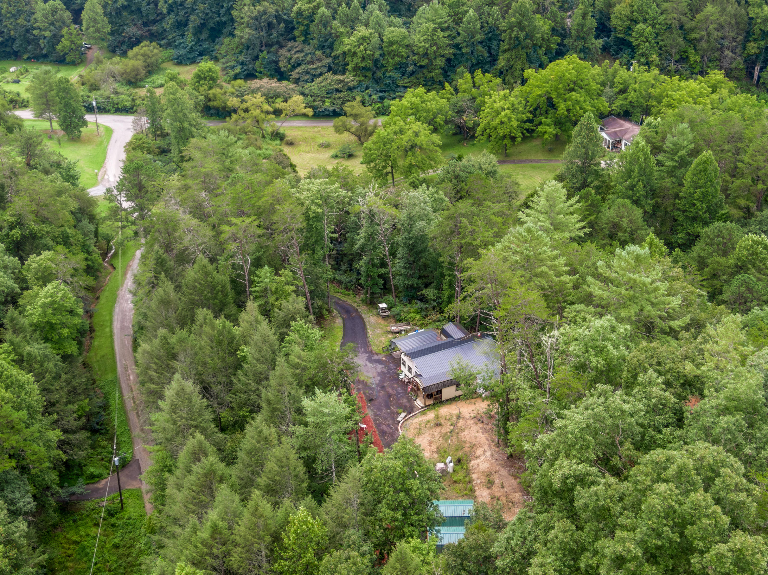 918 Stinnett Ridge Road Cosby, TN 37722 - Photo 14 of 15 aerial 4