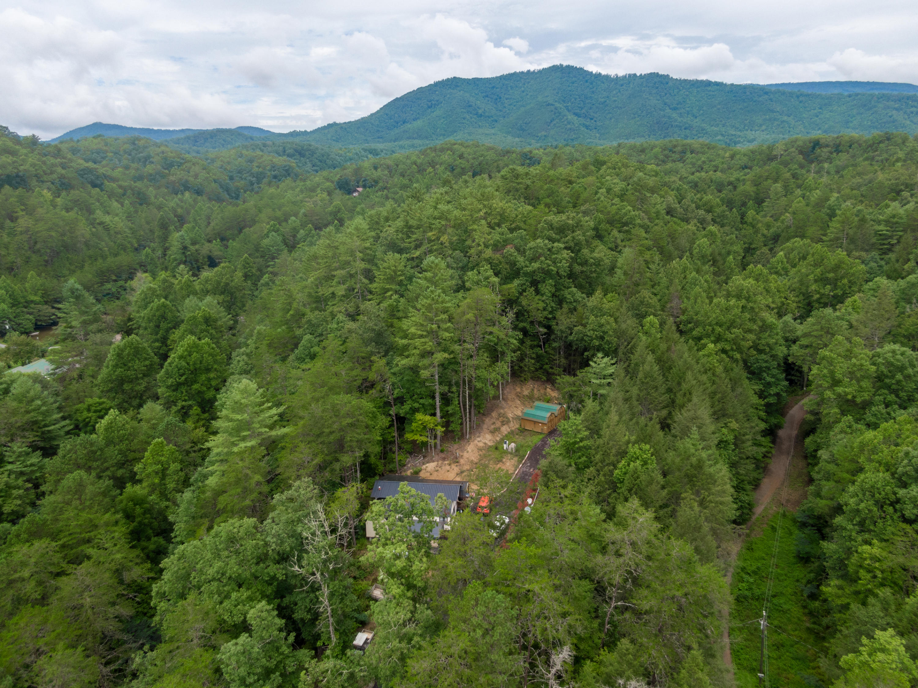918 Stinnett Ridge Road Cosby, TN 37722 - Photo 15 of 15 aerial 2