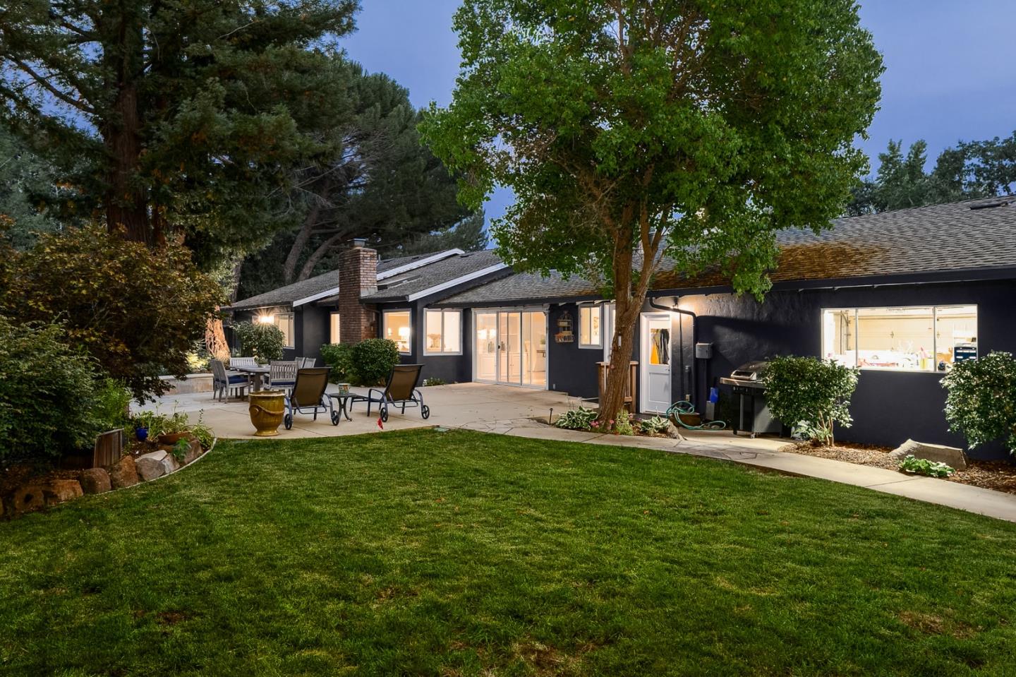 460 Cervantes Road Portola Valley, CA 94028 - Photo 31 of 45 a view of a house with backyard porch and sitting area