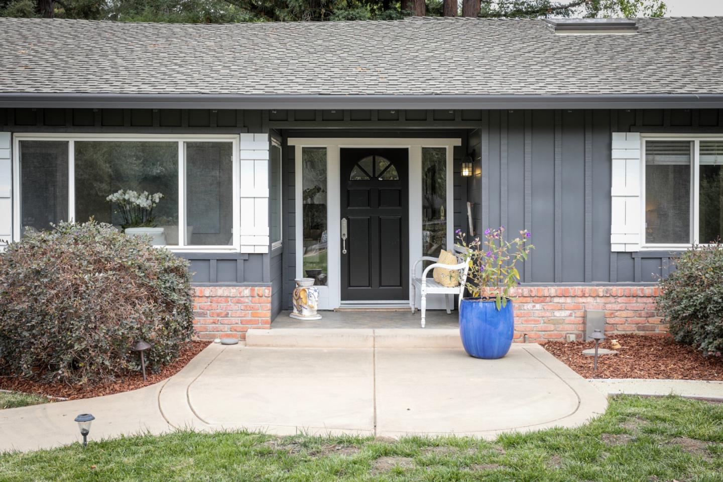 460 Cervantes Road Portola Valley, CA 94028 - Photo 4 of 45 a view of house with patio outdoor seating