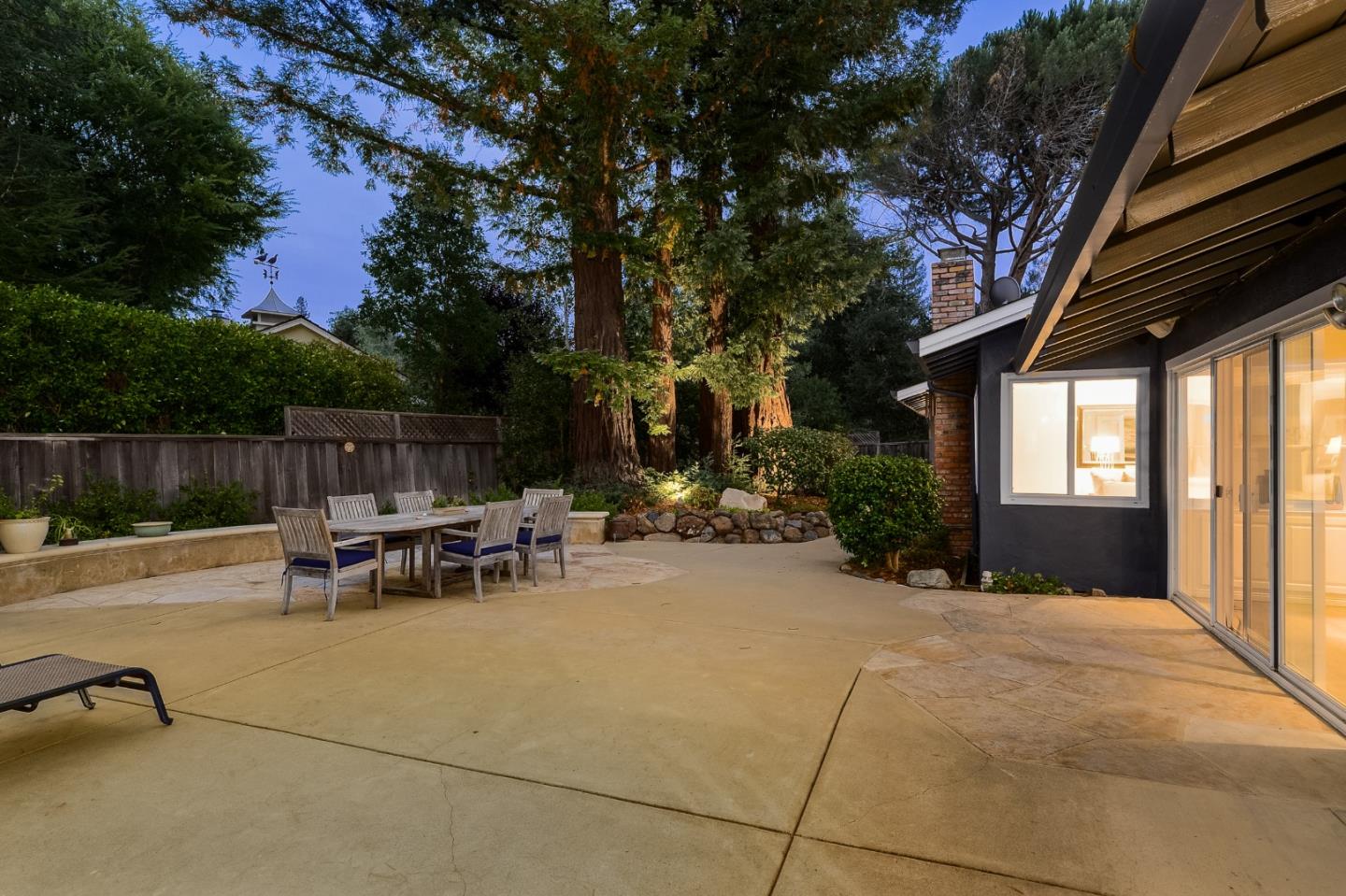 460 Cervantes Road Portola Valley, CA 94028 - Photo 44 of 45 a view of outdoor space with garden and sitting area
