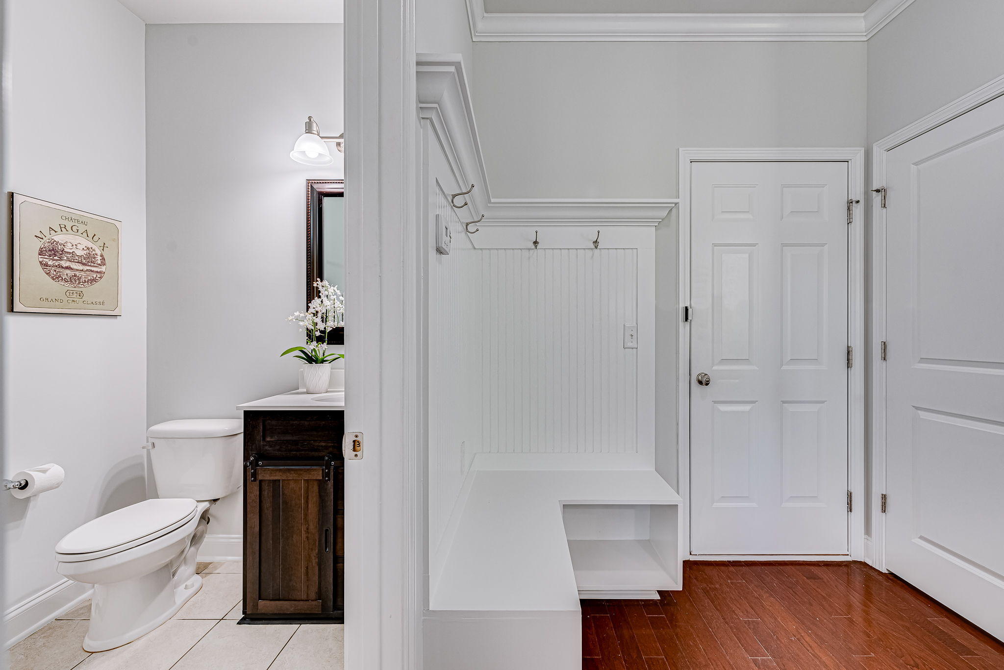 1049 Harbortowne Road Charleston, SC 29412 - Photo 18 of 44 Entry From Garage & Guest Bathroom