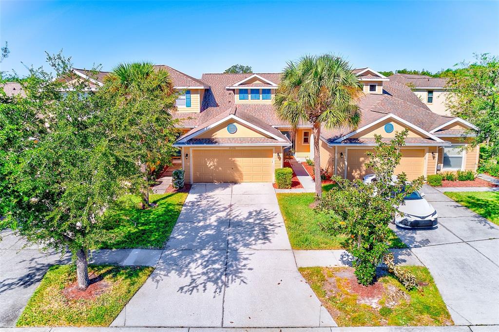 20306 Oak Key Court Tampa, FL 33647 - Photo 6 of 46 a front view of a house with a garden
