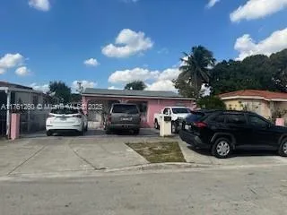 a view of a cars parking space