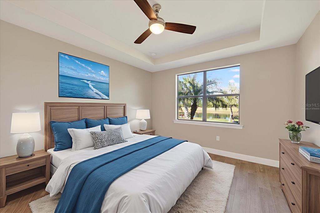 6745 Chester Trail Bradenton, FL 34202 - Photo 12 of 95 a bedroom with bed and a window