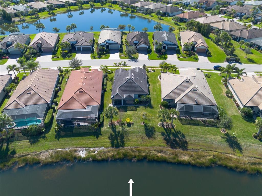 6745 Chester Trail Bradenton, FL 34202 - Photo 55 of 95 an aerial view of houses with yard
