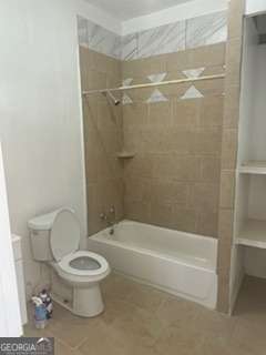 1803 Rocky Creek Road Macon, GA 31206 - Photo 5 of 10 a bathroom with a toilet and a shower