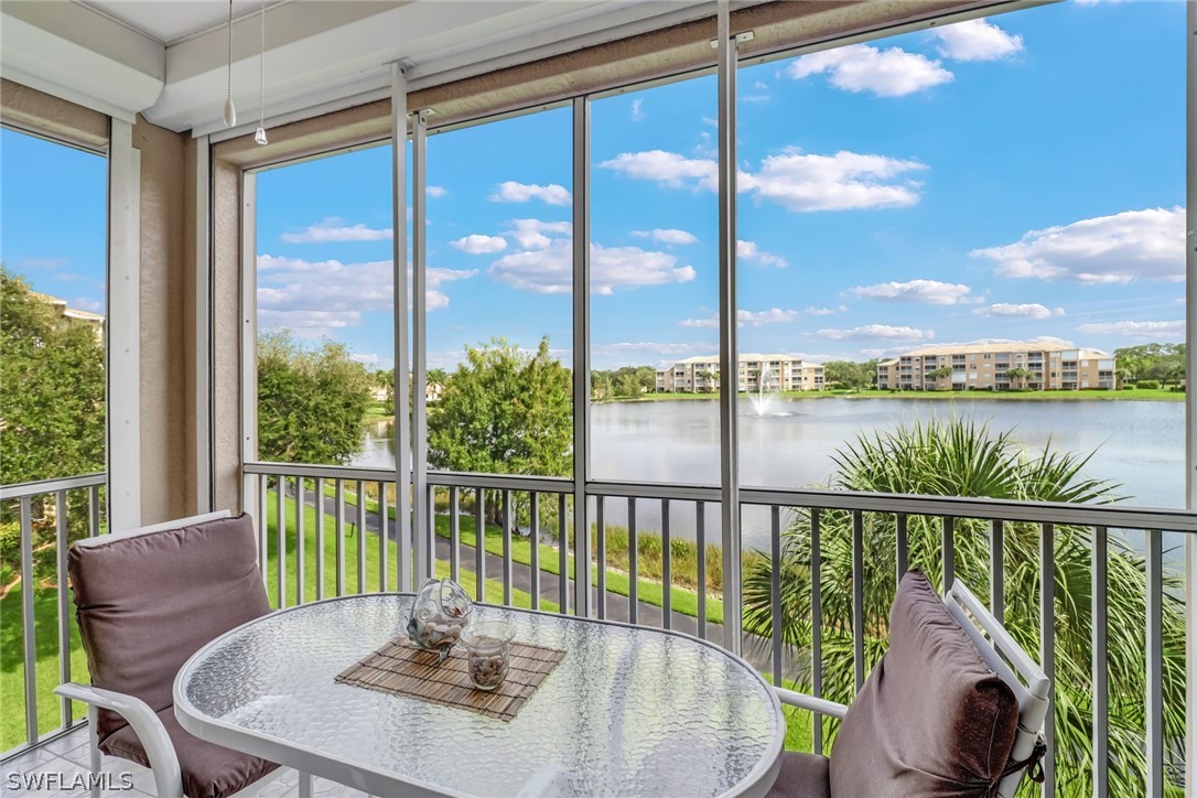 14101 Brant Point Circle, Unit 3303 Fort Myers, FL 33919 - Photo 19 of 30 a view from a balcony with furniture