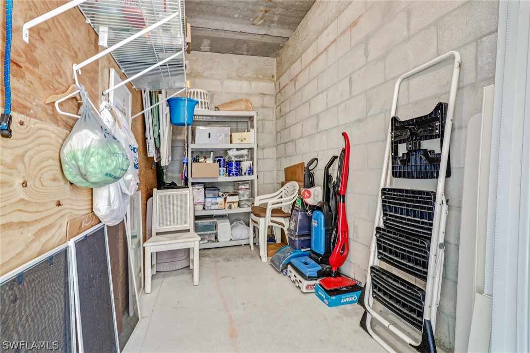 14101 Brant Point Circle, Unit 3303 Fort Myers, FL 33919 - Photo 25 of 30 a view of storage and utility room