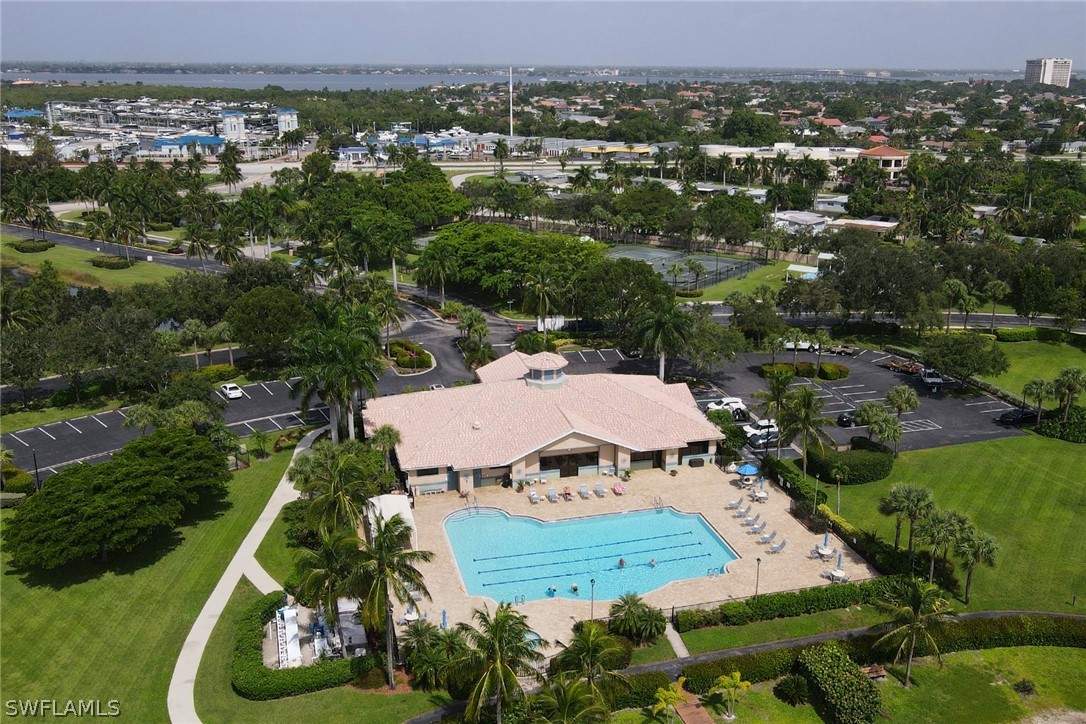 14101 Brant Point Circle, Unit 3303 Fort Myers, FL 33919 - Photo 29 of 30 an aerial view of a house with a yard