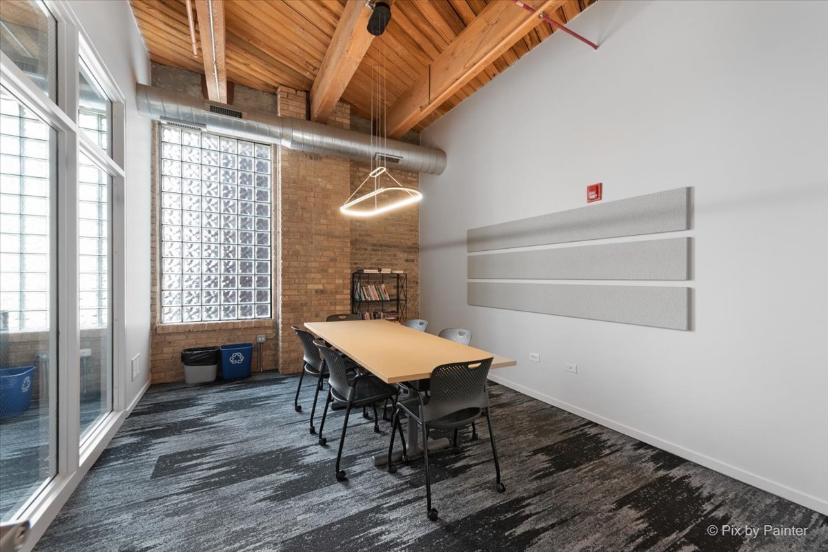 1040 West Adams Street, Unit 459 Chicago, IL 60607 - Photo 27 of 30 a view of a workspace with furniture and a window