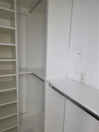 a view of walk in closet