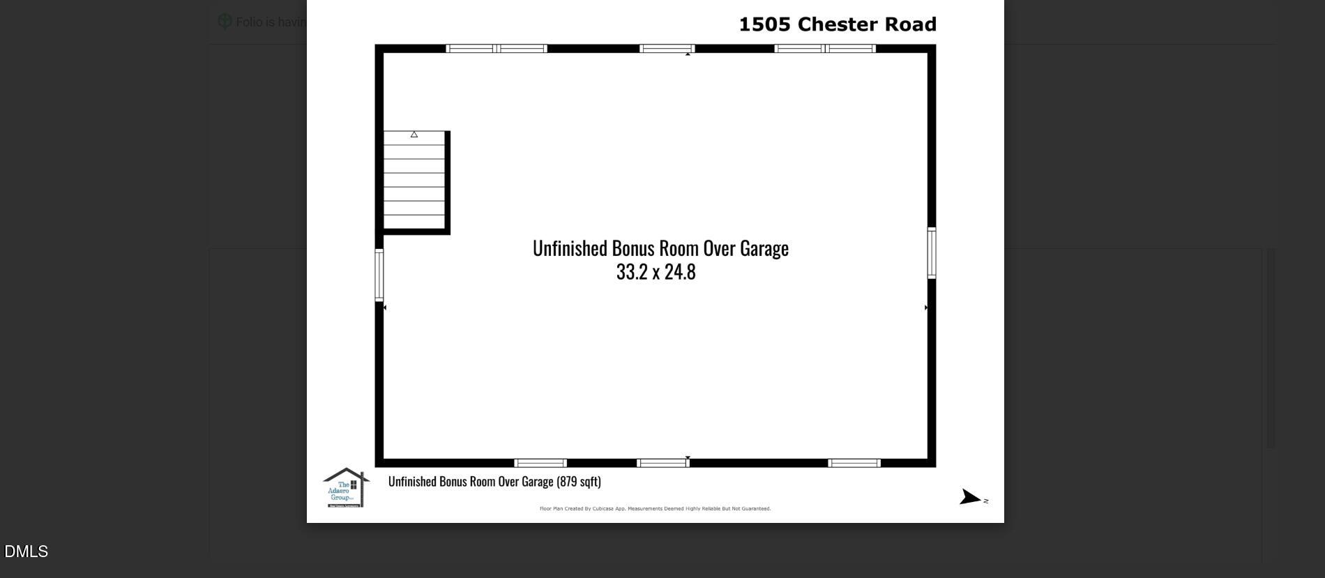 1505 Chester Road Raleigh, NC 27608 - Photo 80 of 80 1505 Chester Raleigh Fl Plan garage atti