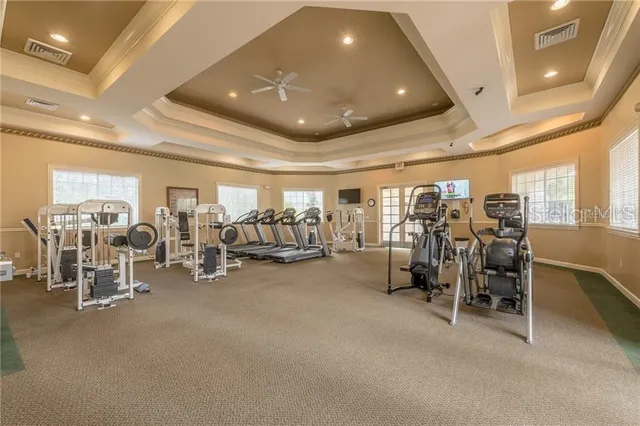 a view of a field of the building