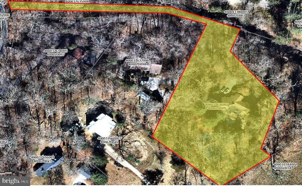 455 Mill Creek Road Gladwyne, PA 19035 - Photo 33 of 33 Parcel line map from Montgomery County site