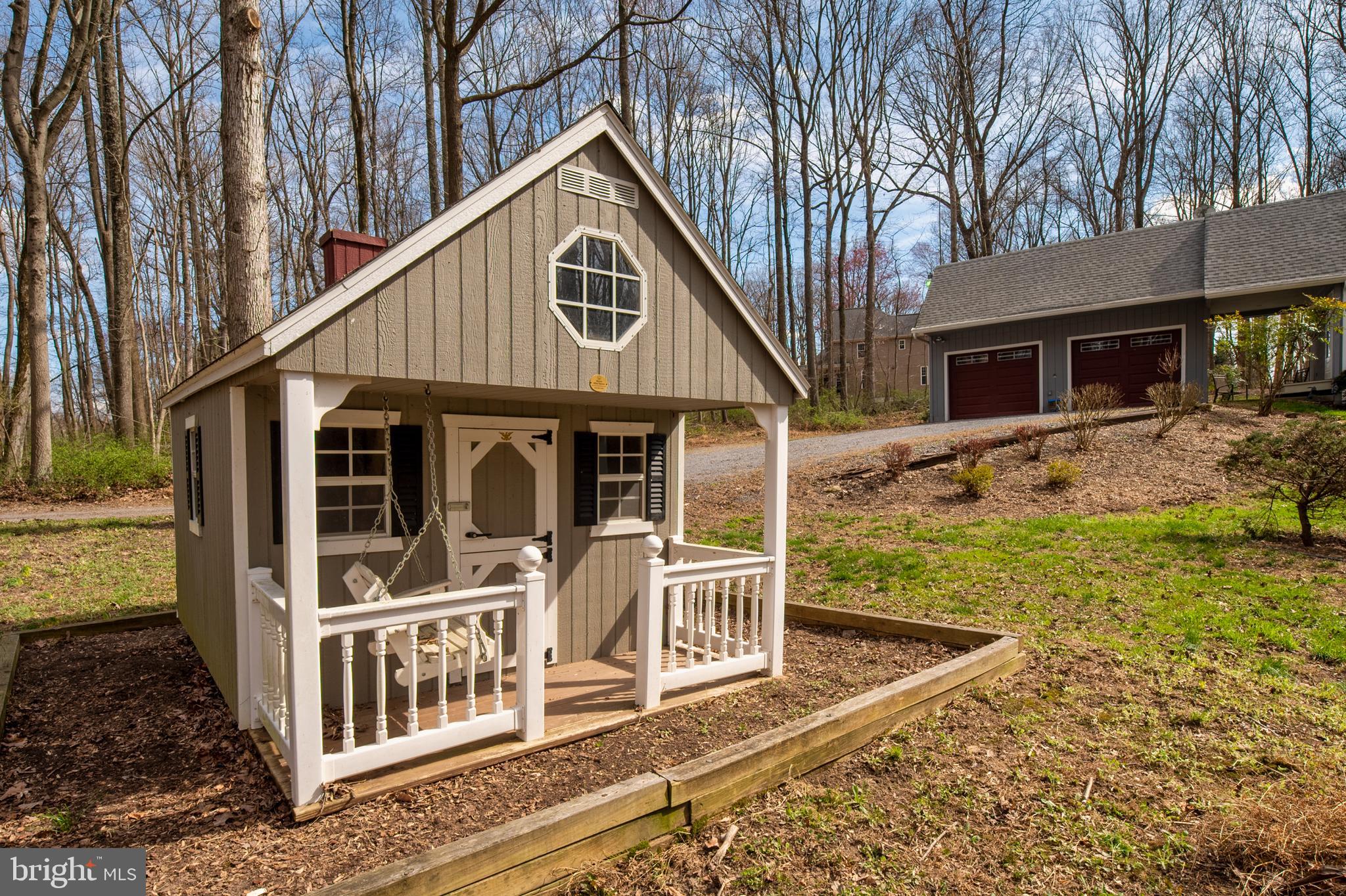 2167 McKendree Road West Friendship, MD 21794 - Photo 34 of 41 Front Yard Playhouse