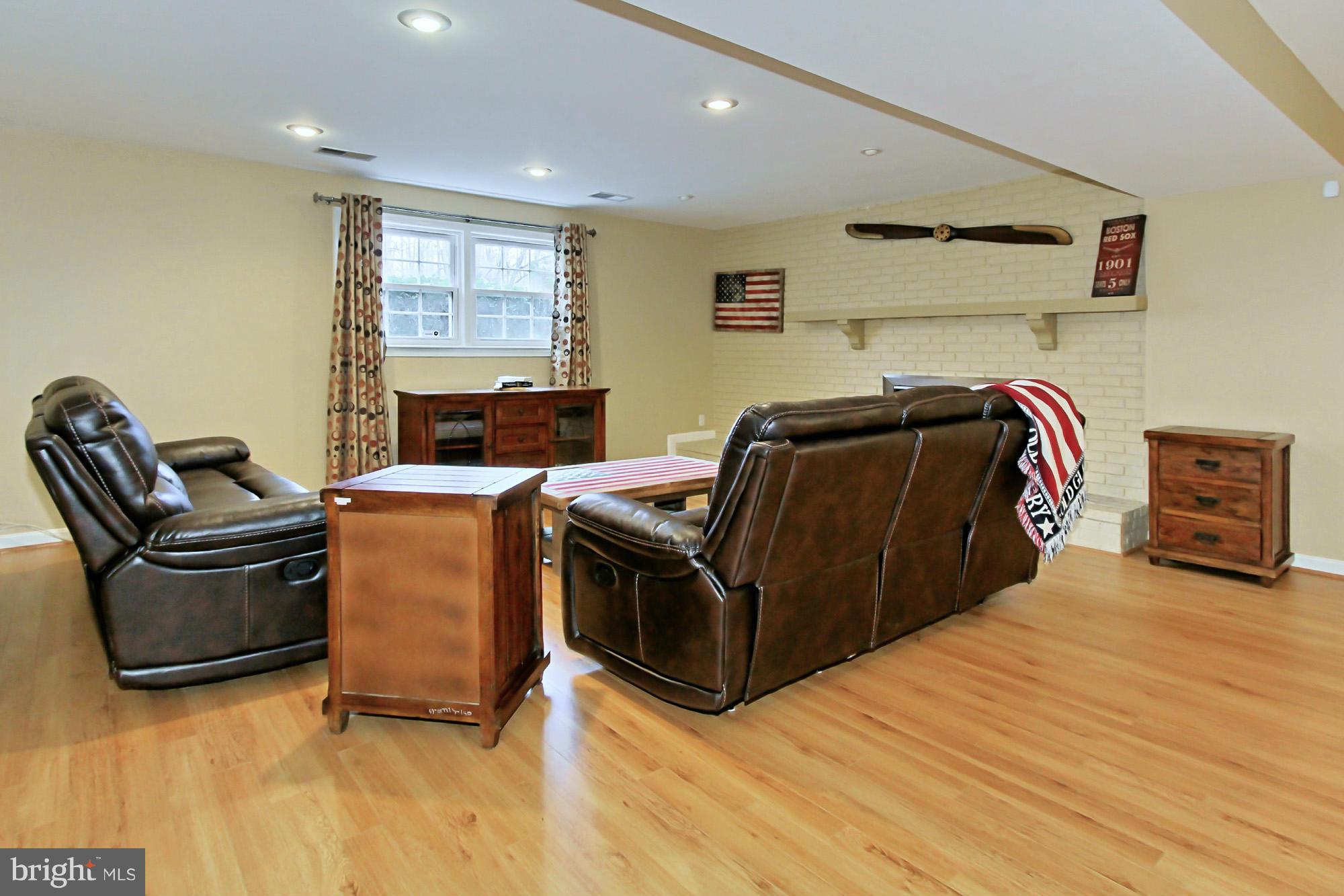 7376 Clifton Road Clifton, VA 20124 - Photo 16 of 25 Lower level family room
