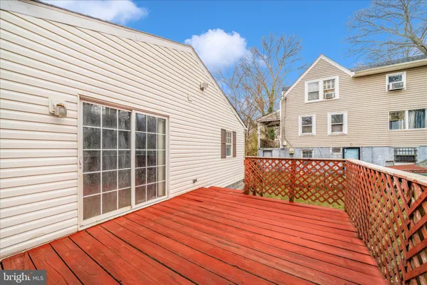 a view of a house with a large window