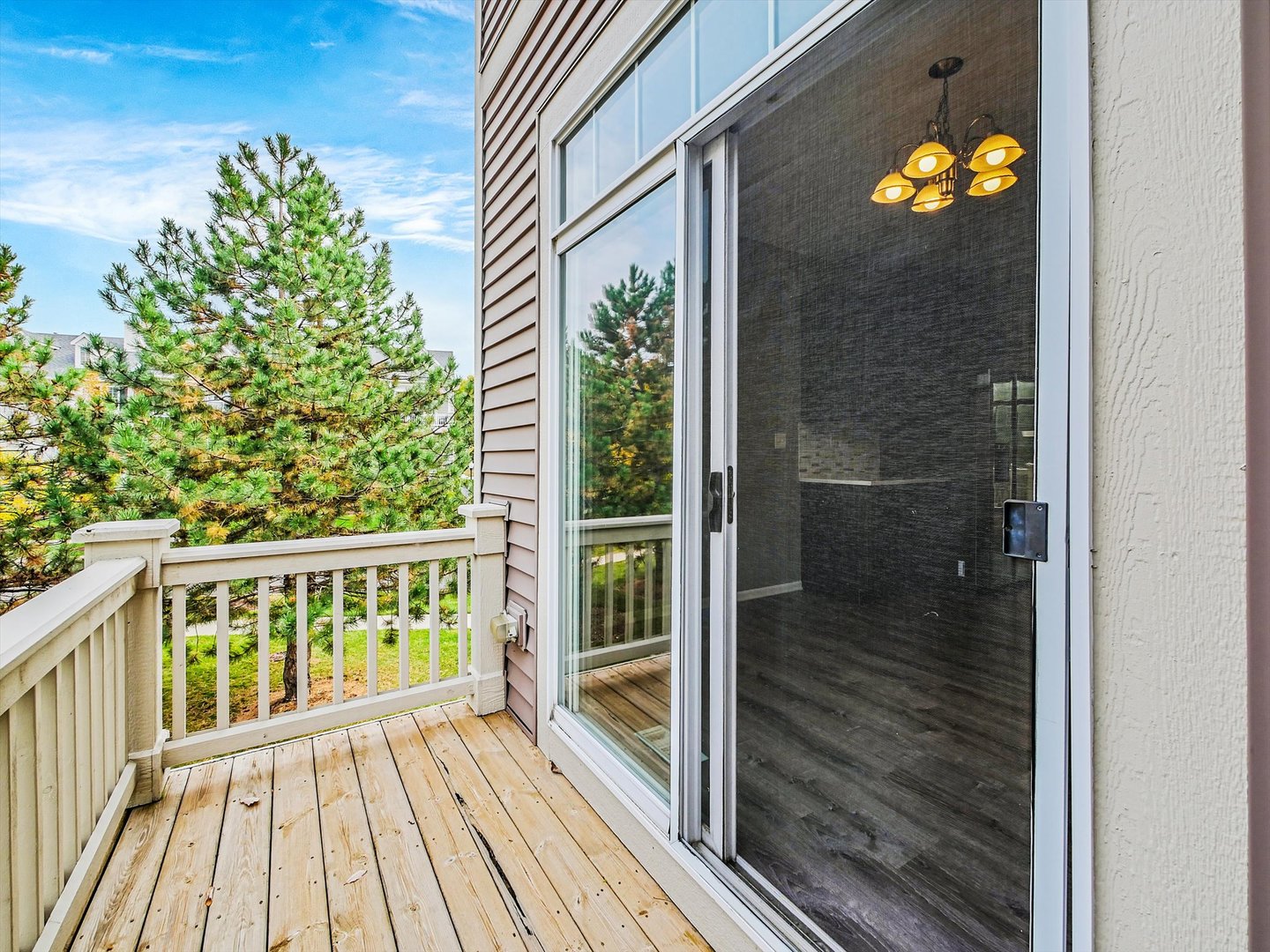 1090 Maubert Court Carol Stream, IL 60188 - Photo 44 of 55 a view of a balcony with wooden floor