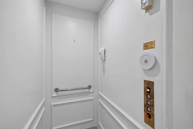 a view of room with washer and dryer