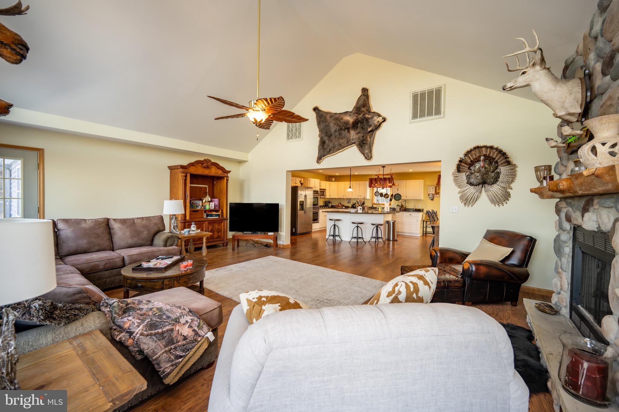 3836 Chestnut Grove Road Swanton, MD 21561 - Photo 71 of 111 a bedroom with furniture and a large window