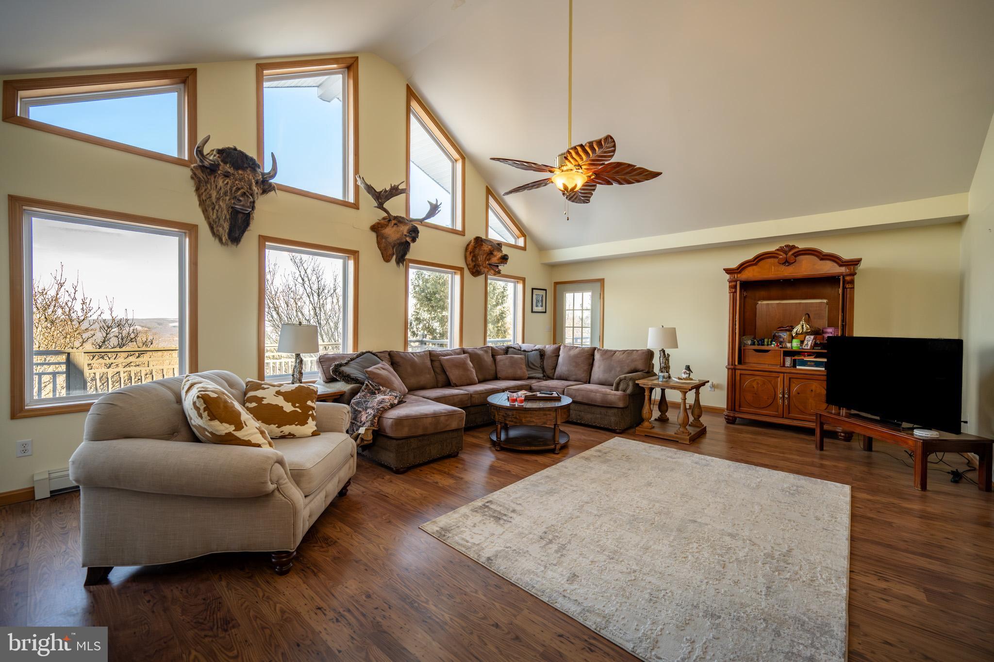 3836 Chestnut Grove Road Swanton, MD 21561 - Photo 72 of 111 a living room with furniture and a flat screen tv