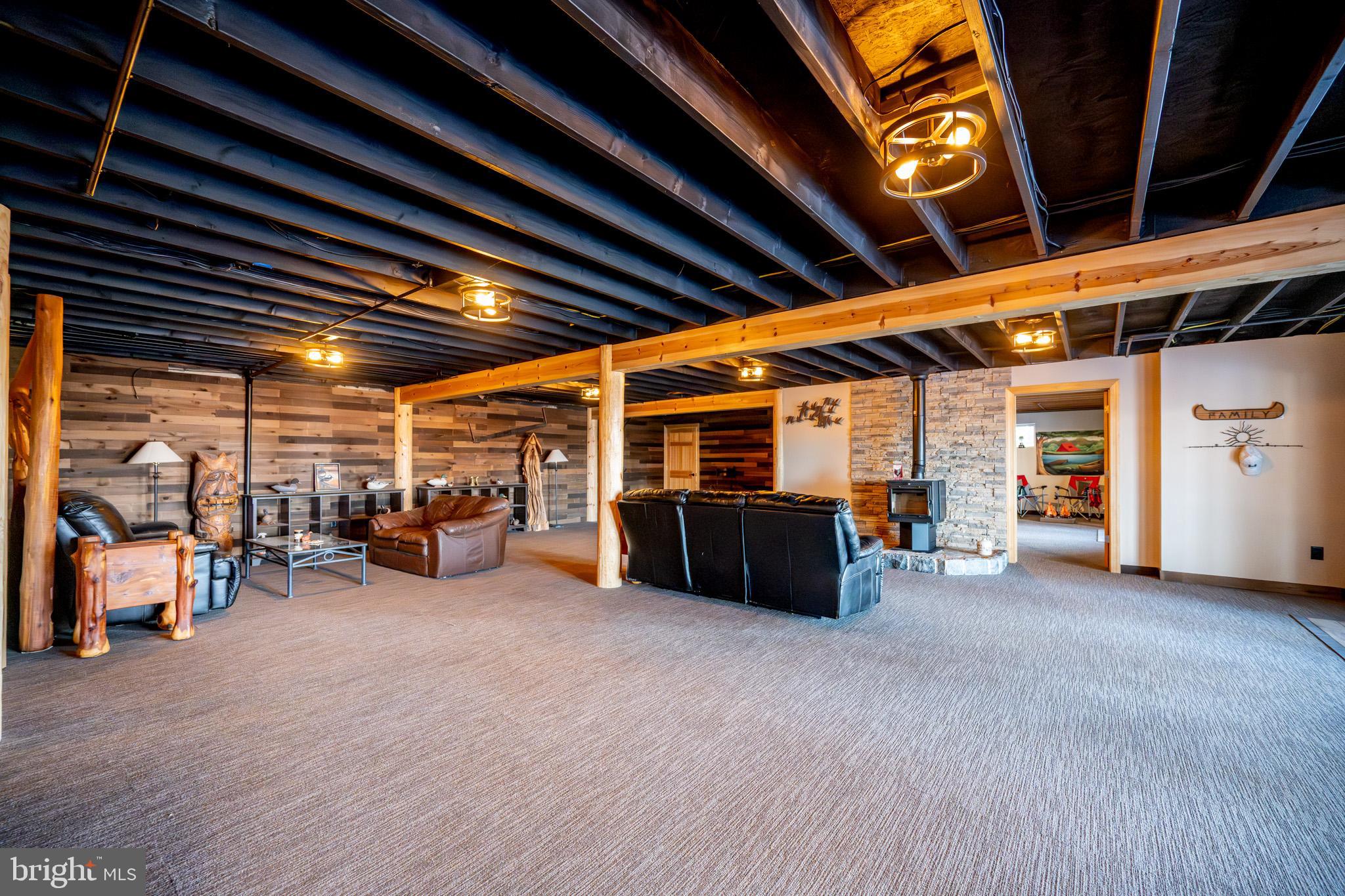 3836 Chestnut Grove Road Swanton, MD 21561 - Photo 85 of 111 a view of a big room with air conditioner duct and materials on floor