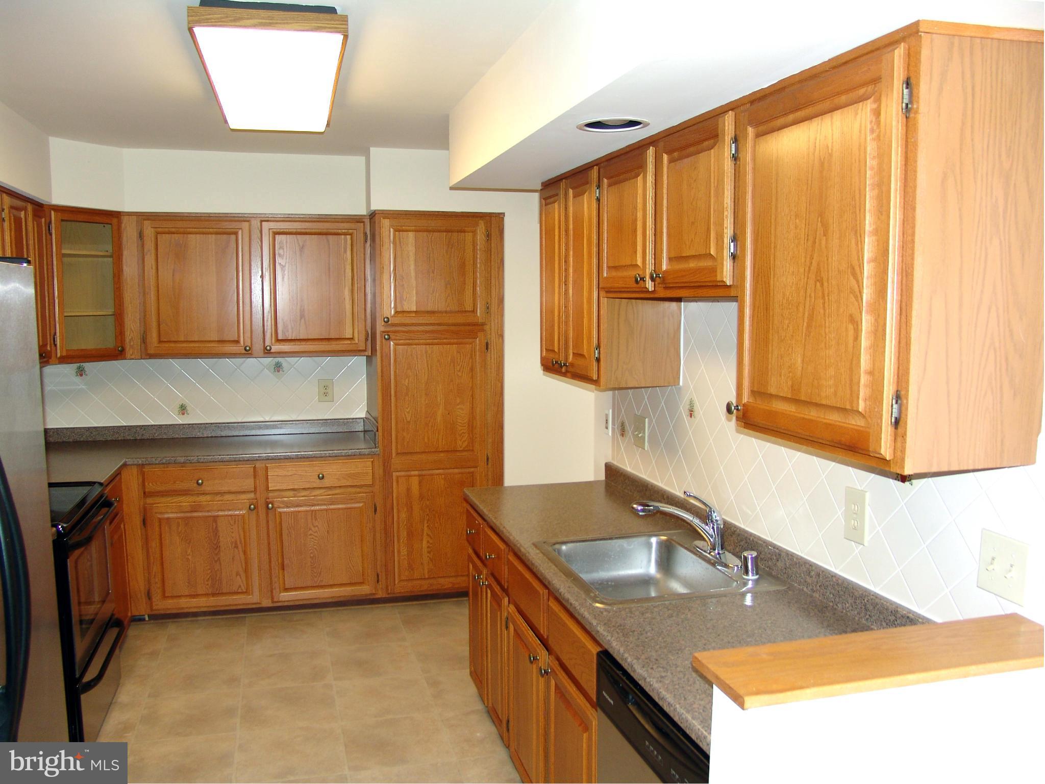 5223 Columbia Road, Unit 763 Columbia, MD 21044 - Photo 3 of 18 a kitchen with granite countertop a sink a stove and a cabinets