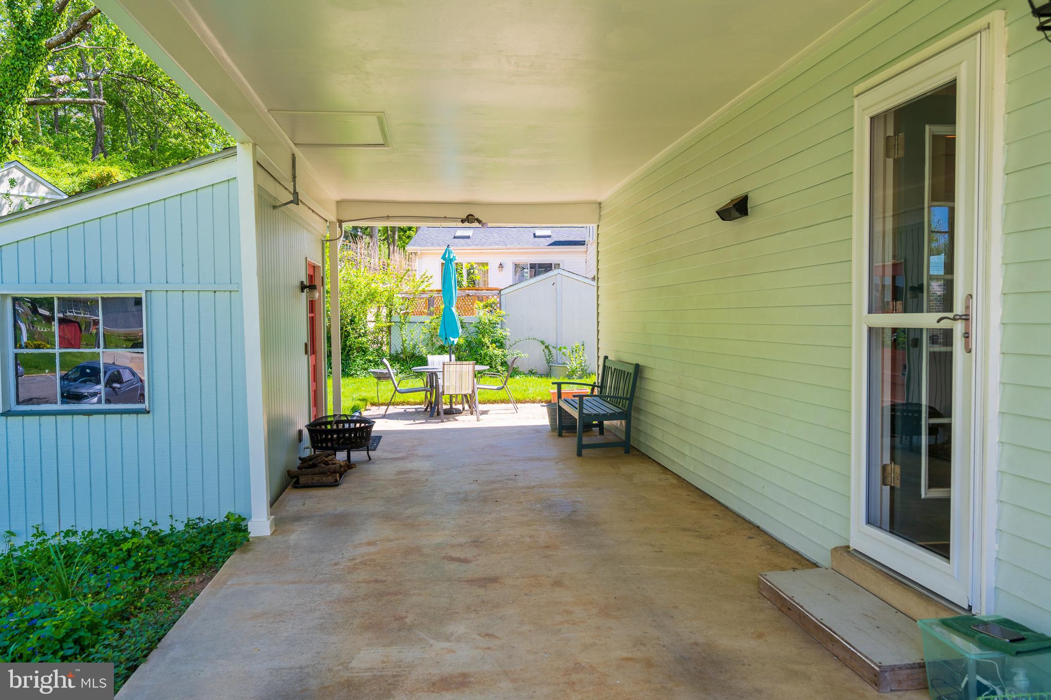 6437 Rives Court Springfield, VA 22150 - Photo 42 of 42 Covered carport with storage space on left