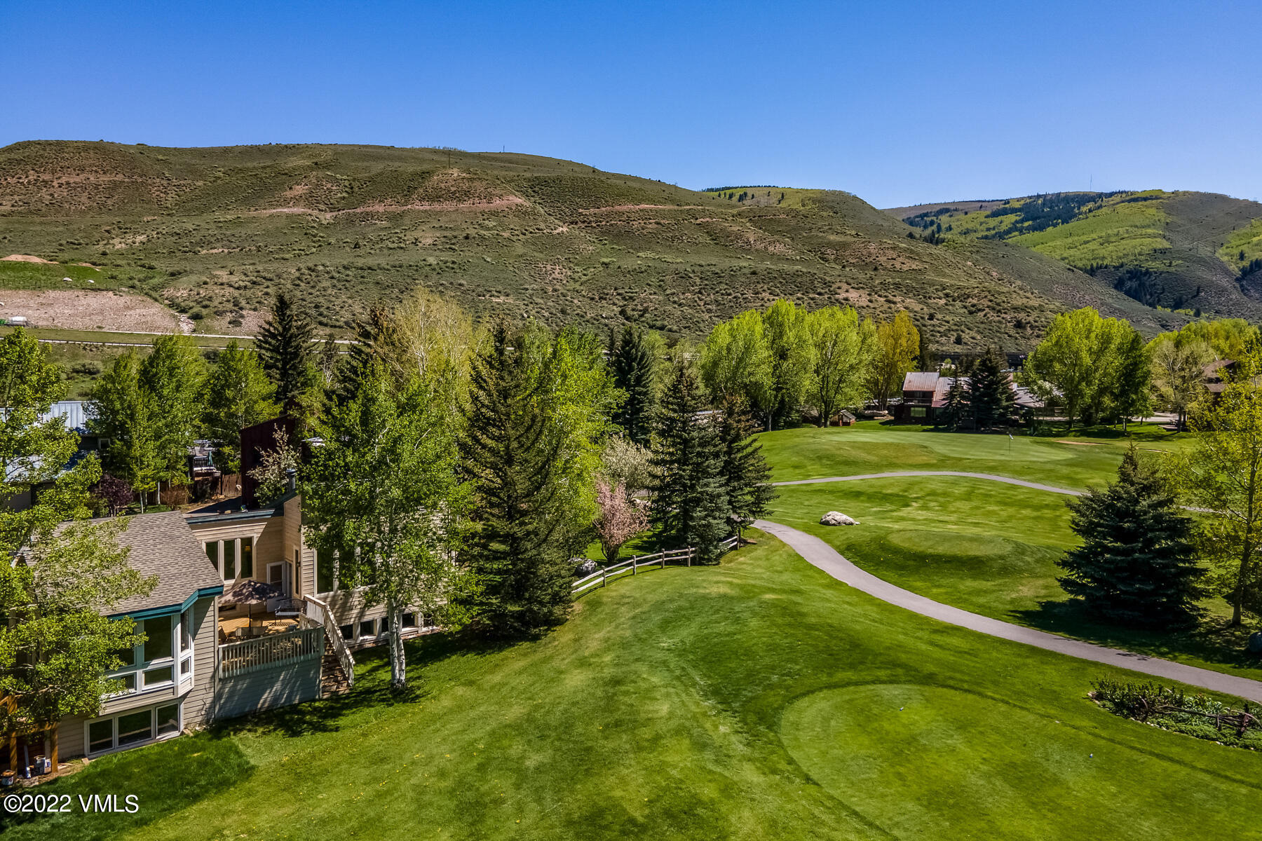 8 Deer Boulevard Eagle-Vail, CO 81620 - Photo 24 of 34 a view of an outdoor space yard and mountain view