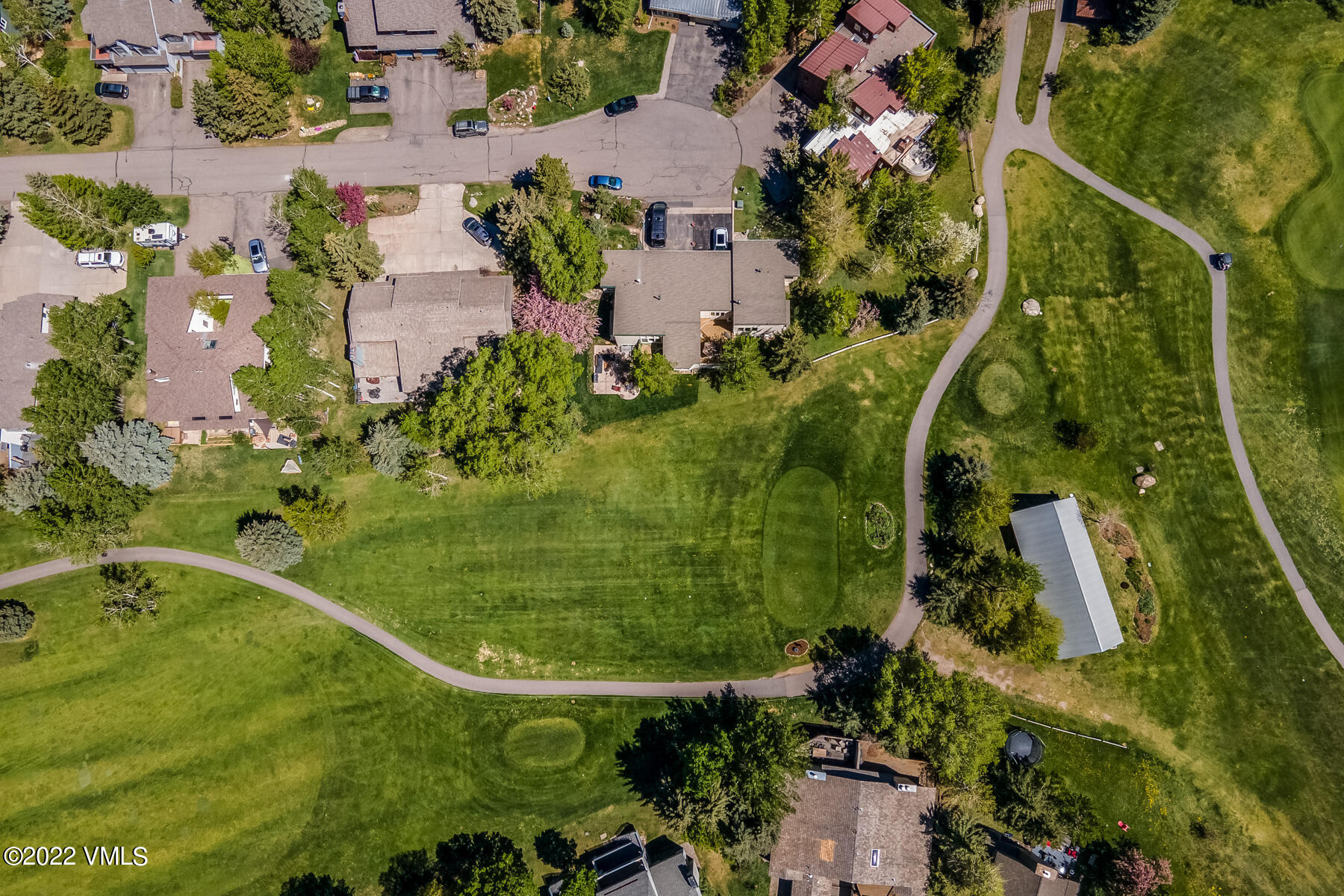 8 Deer Boulevard Eagle-Vail, CO 81620 - Photo 29 of 34 an aerial view of a residential houses with outdoor space and street view