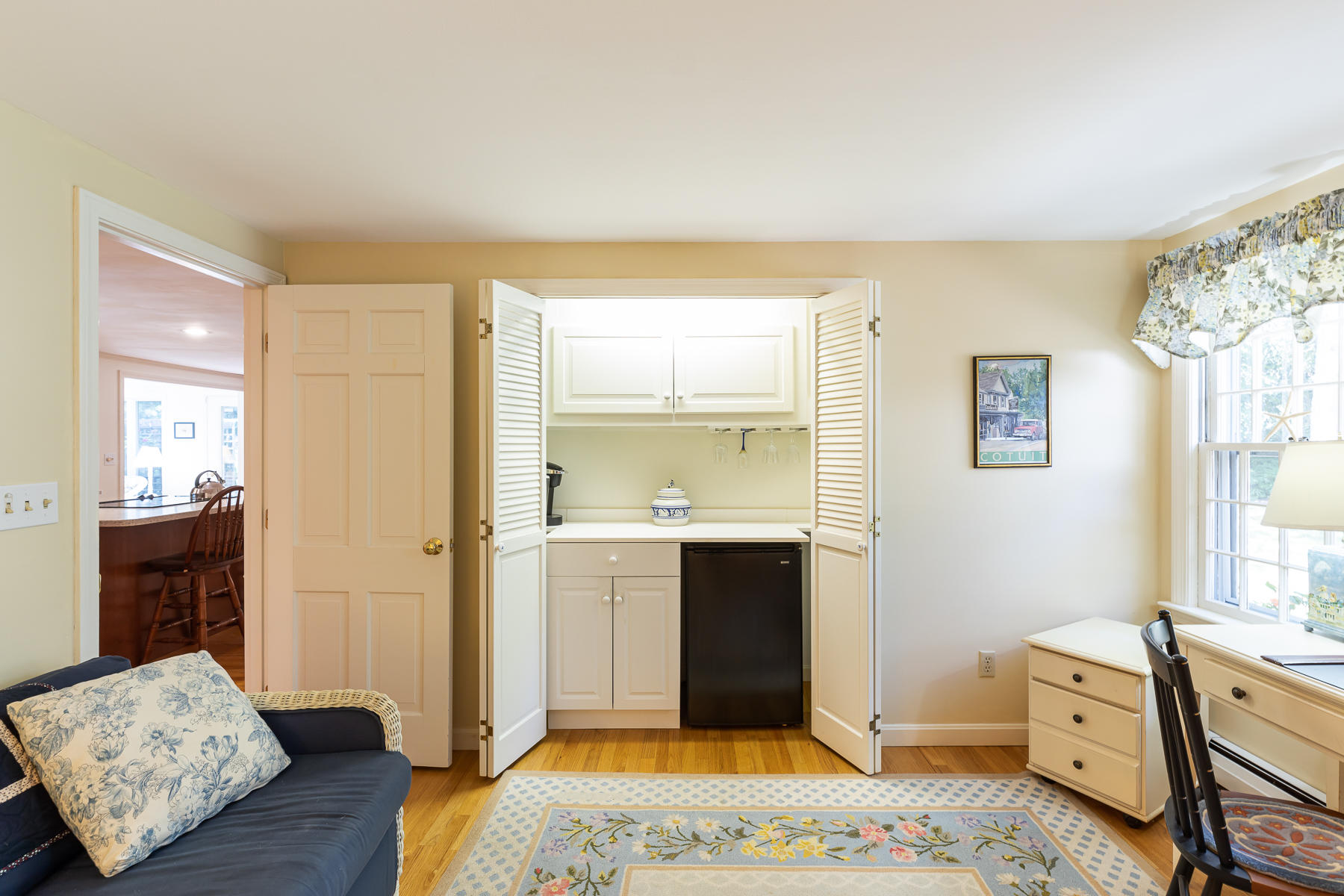 230 Santuit Road Cotuit, MA 02635 - Photo 16 of 46 a bedroom with a bed and a window