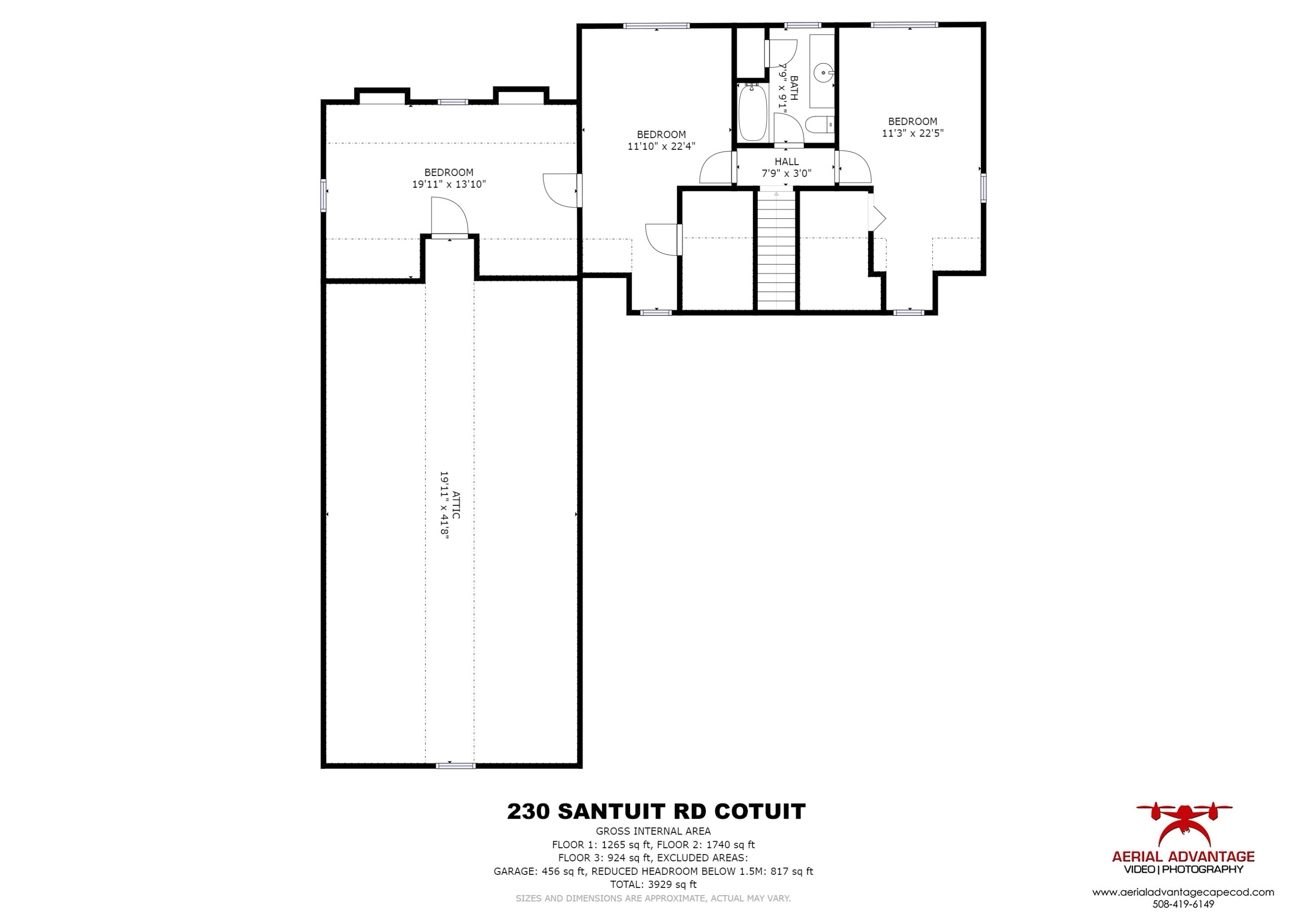 230 Santuit Road Cotuit, MA 02635 - Photo 37 of 46 a picture of floor plan
