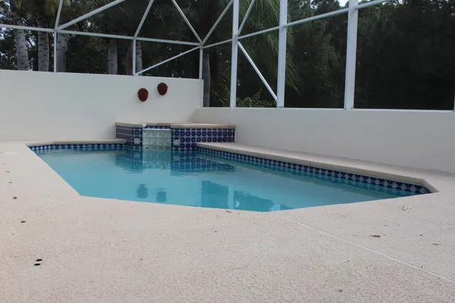 a view of a swimming pool