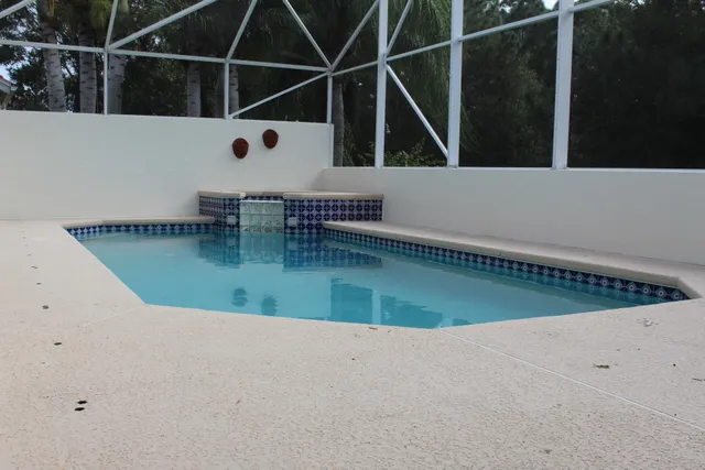 a view of a swimming pool