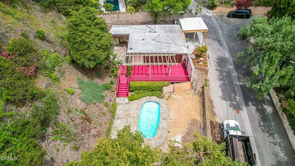 a bird view of building