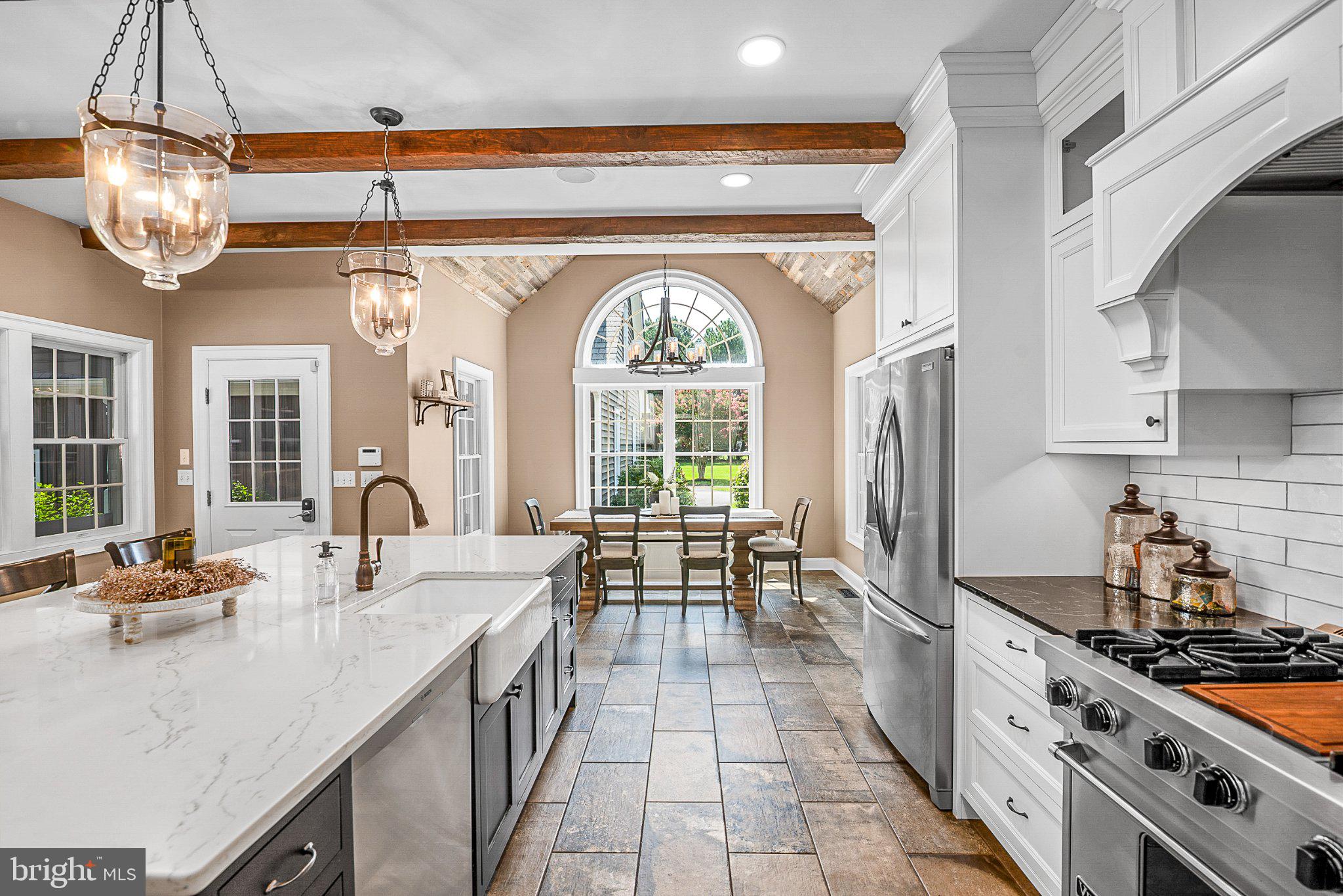 4401 Grove Road Trappe, MD 21673 - Photo 30 of 73 Bright and airy kitchen with charm.