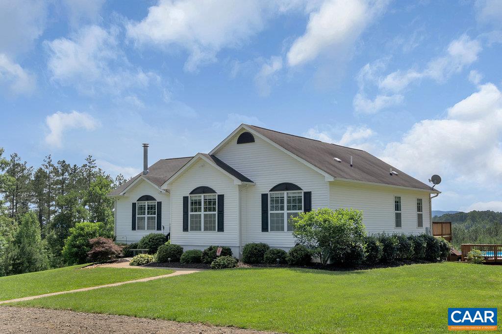 8424 Chestnut Grove Road Esmont, VA 22937 - Photo 39 of 42 a view of house with garden and yard
