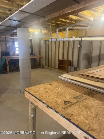 a view of a porch with furniture