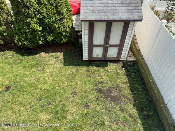 a view of a house with wooden floor