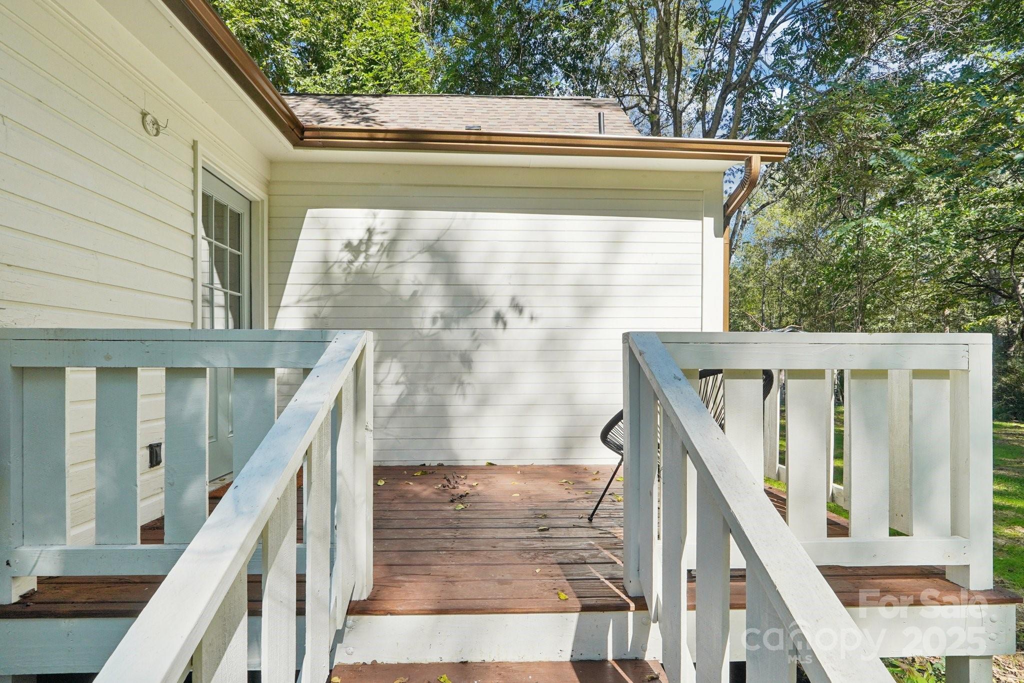 38 6th Street York, SC 29745 - Photo 26 of 34 a view of balcony with wooden floor and stairs