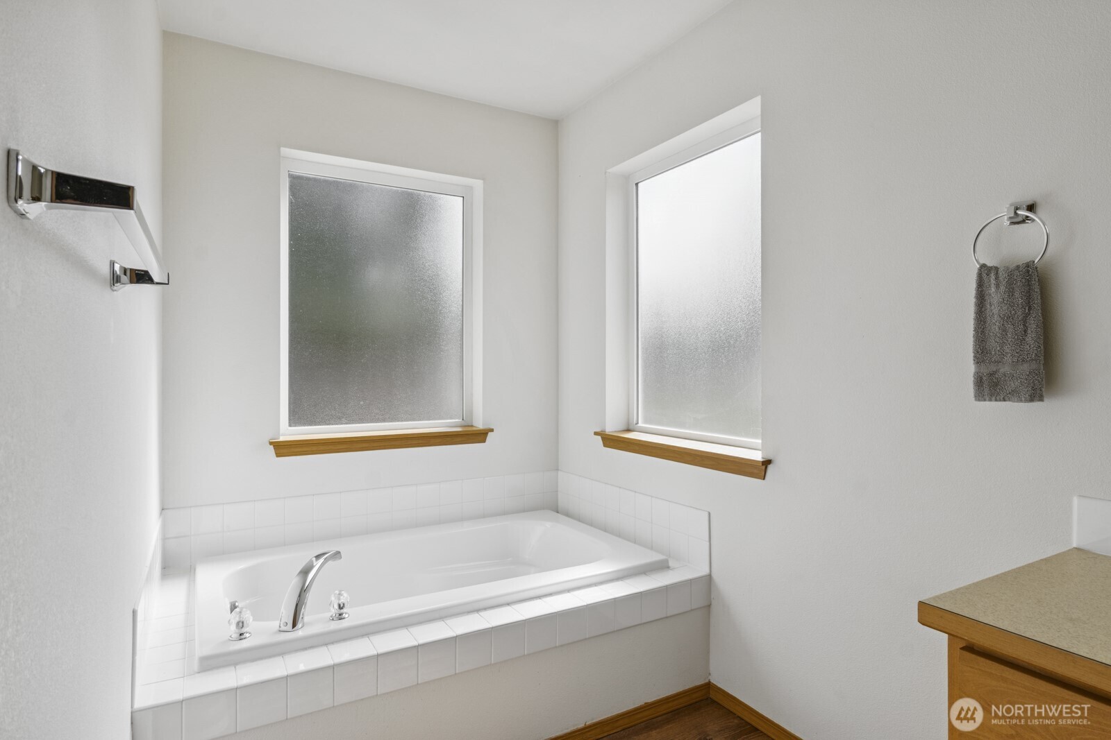 7245 185th Lane Southwest Rochester, WA 98579 - Photo 17 of 29 a bathroom with a bathtub and a shower