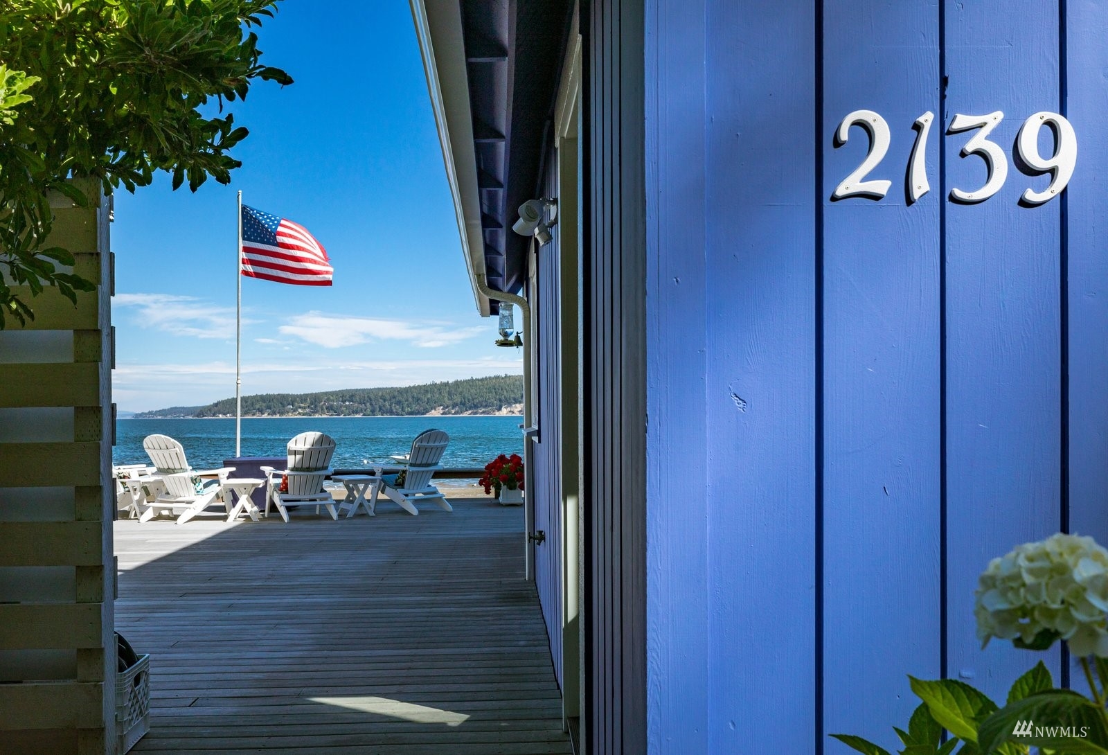 2139 Eastpoint Drive Langley, WA 98260 - Photo 2 of 40 a view of a balcony with chairs