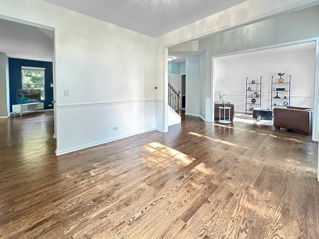 wooden floor in an empty room