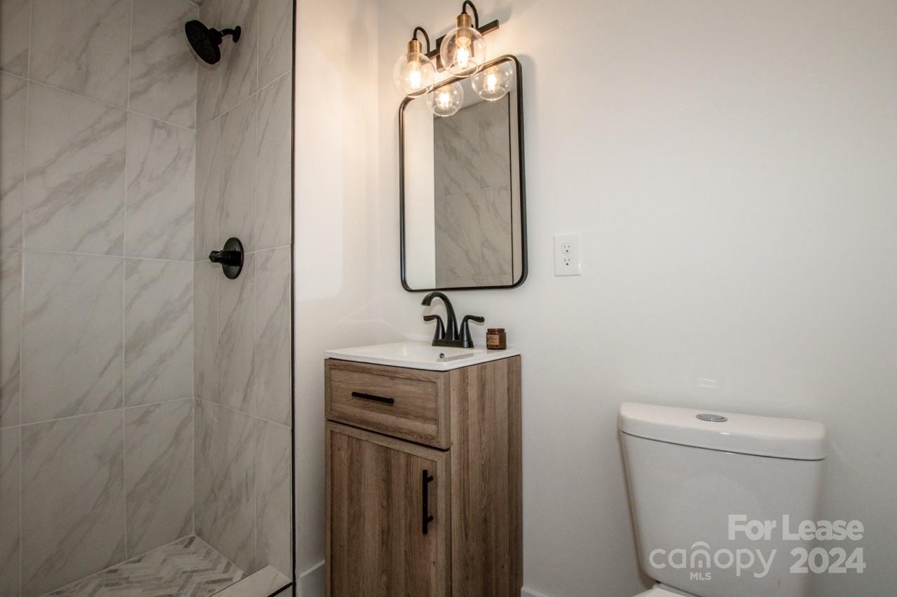 4892 Highway 16 Denver, NC 28037 - Photo 29 of 46 a bathroom with a sink a toilet and shower