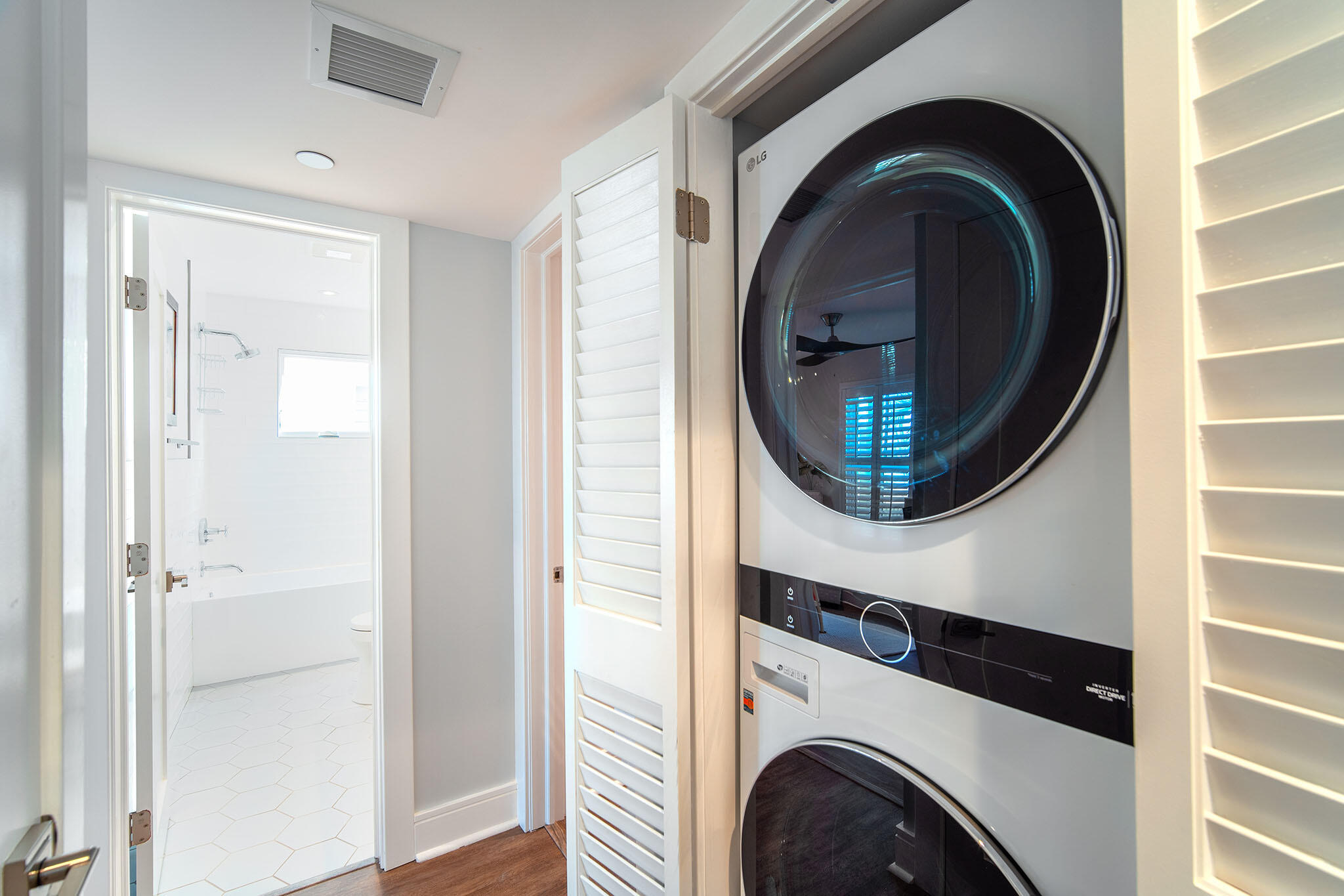 1114 Packer Street Key West, FL 33040 - Photo 29 of 94 Washer and dryer between Guest bedrooms