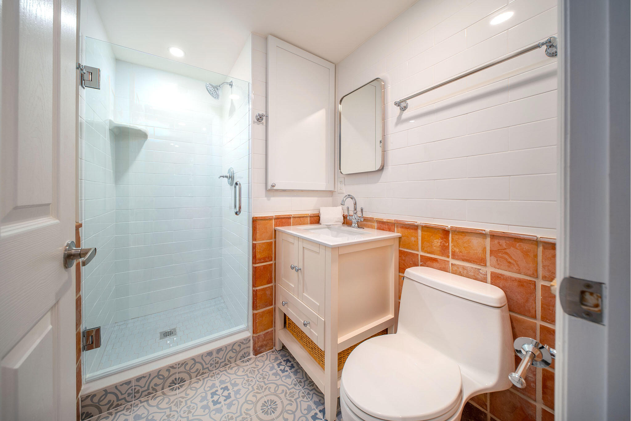 1114 Packer Street Key West, FL 33040 - Photo 71 of 94 a bathroom with a sink toilet and shower