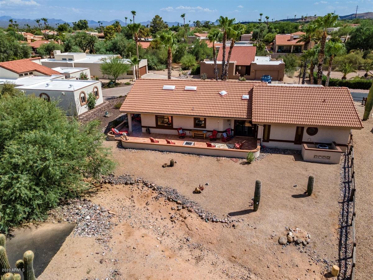 18442 Stirrup Lane Rio Verde, AZ 85263 - Photo 31 of 34 Aerial view back of house